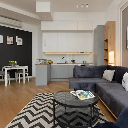 Beautfiul Warsaw Apartment For Families With Ac By Noclegi Renters Exterior photo
